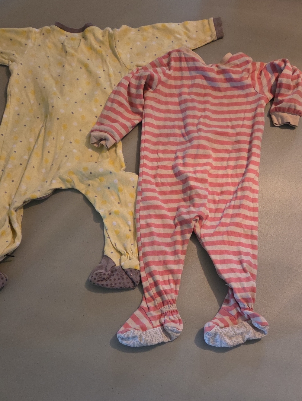 Carters Pekkle Tuffy Baby Pajamas Bundle 12 Months Footed Sleepers 6 Pc Flawed - Picture 16 of 16